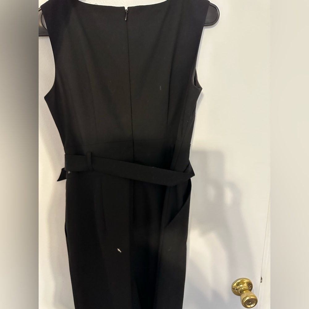 Women’s  black Banana Republic midi dress